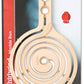 Hape Quadrilla Wooden Marble Run Construction The Luge Wooden Marble Run Add-On Set, 2 Pieces