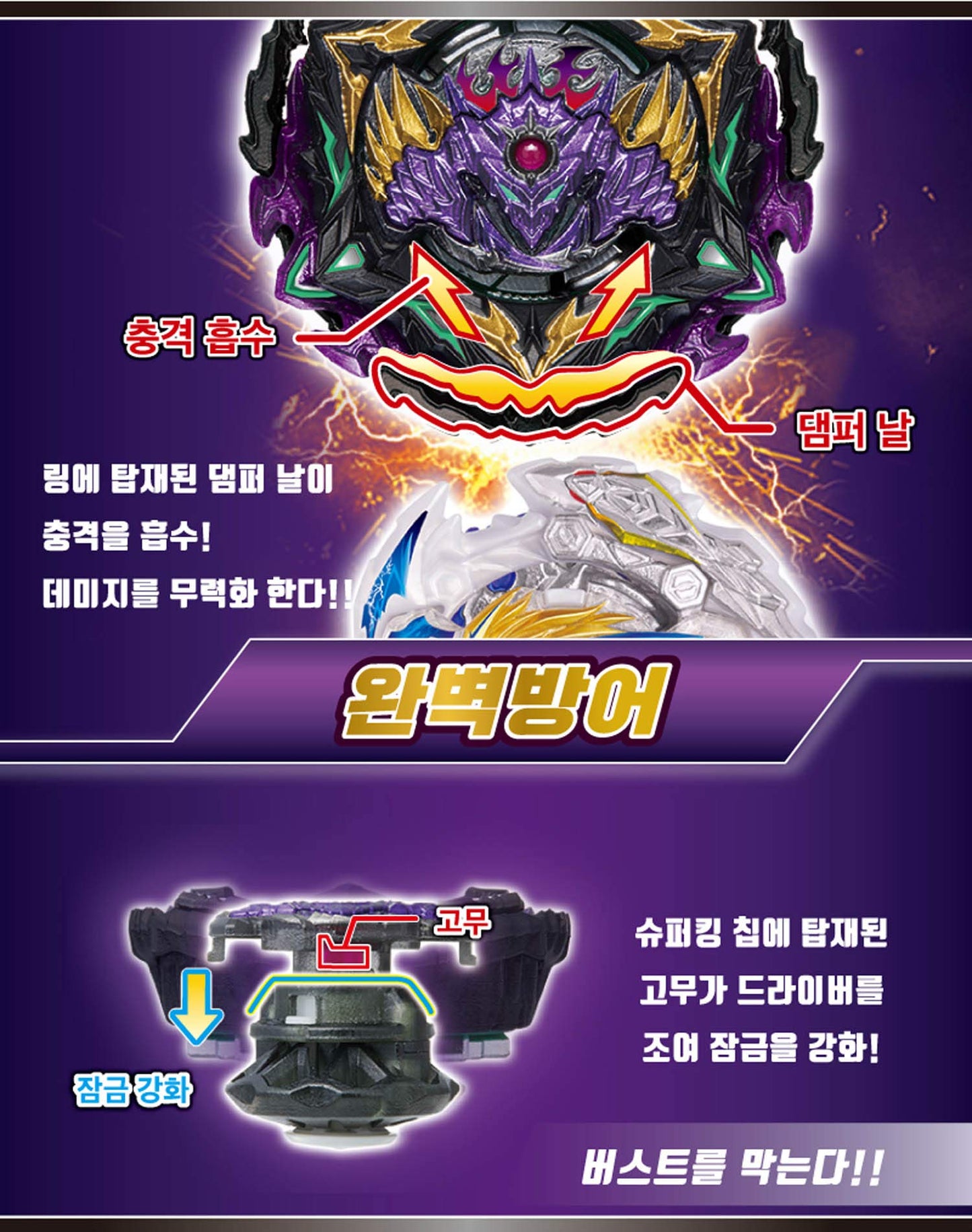 Bellejiu Battling Tops Burst B-175 Booster Lucifer The End.Kou.Dr Superking Layer System