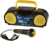 Sakar Batman Kids Karaoke Machine With Radio Ko1 Compatible With Ipod And Mp3 Player, Am Fm Portable Radio, Includes Corded Micr