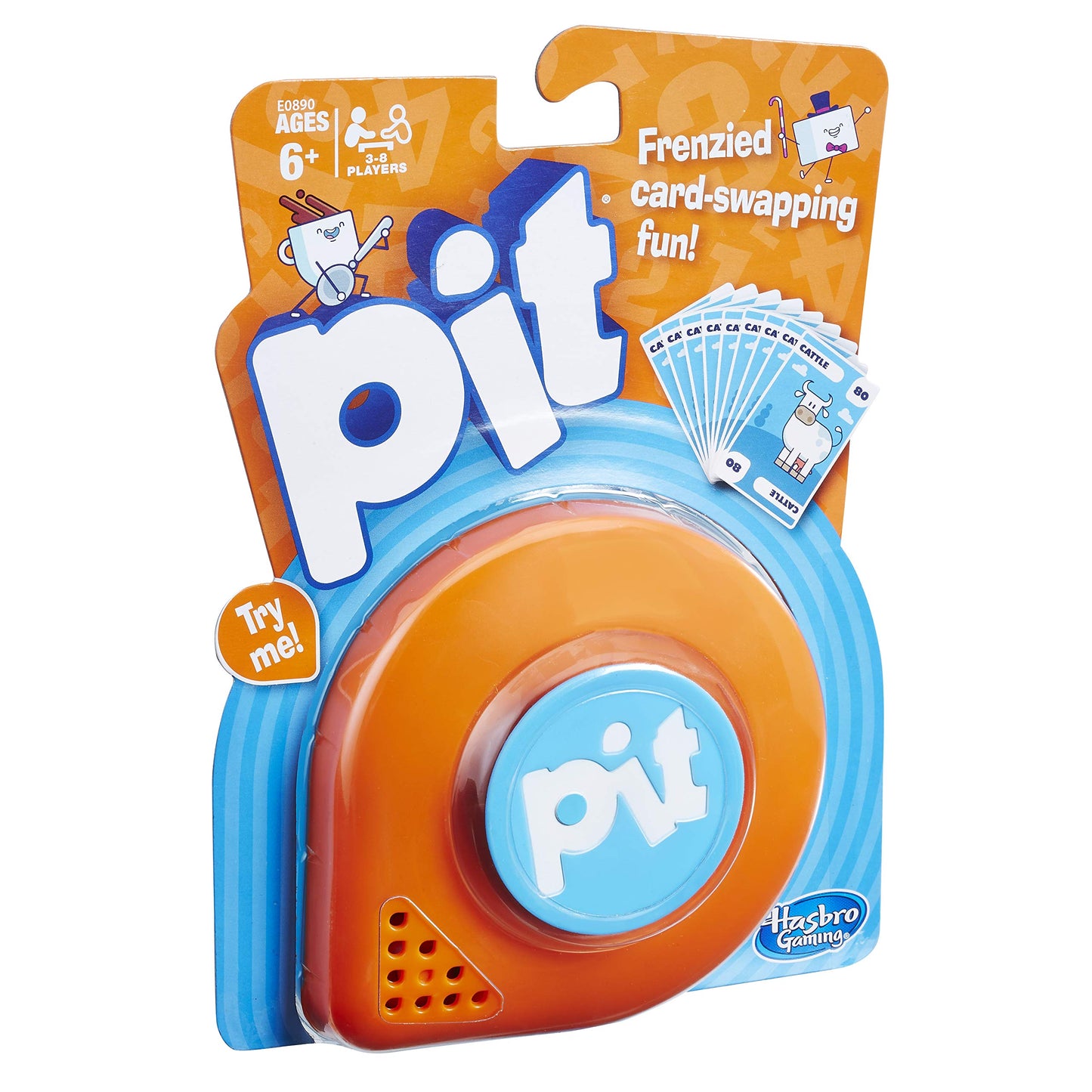 Hasbro Pit Card Game - Frenzied Family Fun For 3-8 Players Ages 6 And Up