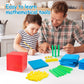 TOMMYHOME Plastic Base Ten Blocks Set for 2nd Grade - Maths Manipulatives, Counting Cubes, Ideal for Learning Place Value
