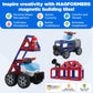 Magformers Amazing Police And Rescue 26Pc Set | Magnetic Tiles For Stem Development And Critical Thinking | Magnetic Blocks And Building Tiles To Develop Problem-Solving Ability And Shape Recognition