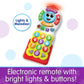 The Learning Journey Early Learning - On The Go Remote - Baby Remote Control Toy - Toddler Toys & Gifts For Boys & Girls Ages 3 Months And Up - Award Winning Toys