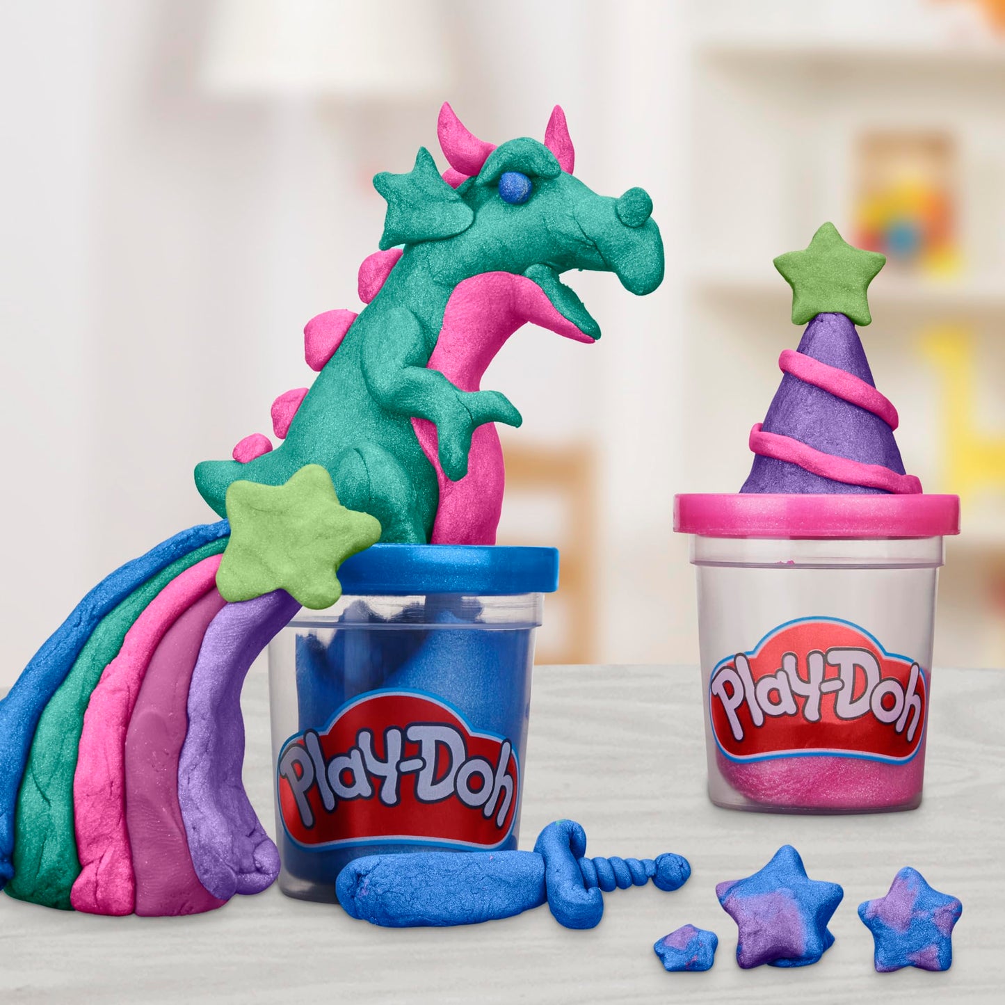 Play-Doh Sparkle Collection 6 Pack, Kids Arts and Crafts