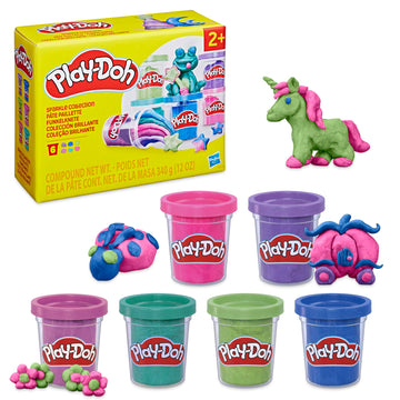 Play-Doh Sparkle Collection 6 Pack, Kids Arts and Crafts