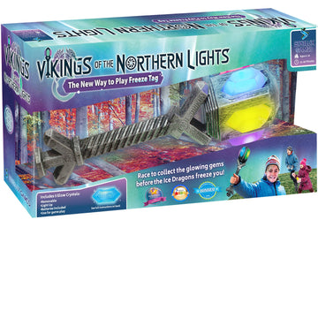 Freeze Tag Redefined: Vikings Of The Northern Lights | 3-10 Players, Ages 5+ | Outdoor Games For Kids | Camping Games | Outdoor Toys For Kids Ages 8-12 | Viking Toy | Like A Glowing Thor Hammer!