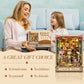mature-themed Book Nook Kit  DIY Mini Dollhouse Book Corner Kit with LED Light and Dust Shield  mature-themed 3D Wooden Bookshelf Puzzle Book Corner Insertion Decorative Crafts - Puppet Theater (SQ-33)