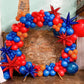 Partywoo Red Star Balloons, 2 Pcs 42 Inch Large 14-Pointed Starburst Balloons, One-Piece Star Explosion Balloons With Ribbon, Point Star Foil Balloons, Mylar Balloons For Birthday Party Decorations
