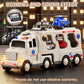 Jukudahu 5-In 1 Play Ambulance Toy Vehicle Toddler Truck Toys For 3 4 5 6 7 Year Old Boys - Friction Powered Cars With Light And