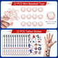 Erweicet Baseball Party Favors Set 72 PCS Baseball Slap Straws Silicone Bracelets Tattoo Stickers Mini Bouncy Balls Toy for Good