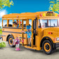 Playmobil School Bus 2022 Model - Multicoloured Plastic Toy for Kids