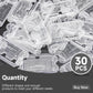 Nc Ebco 30 Pieces Action Figure Display Stands Clear Doll Model Support Stand For 3 75 Inch Action Figures  Transparent Action F