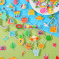 Julbear Summer Foam Stickers,300 Pcs Bulk Self-Adhesive Hawaiian Beach Stickers For Arts Crafts Beach Theme Summer Birthday Part