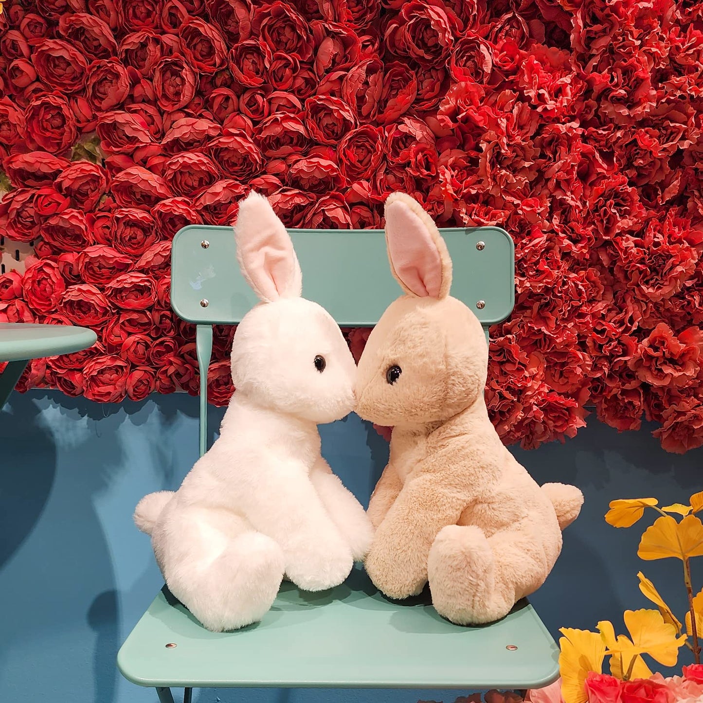 WEIGEDU 17.3-Inch Rabbit Bunny Stuffed Animal Plush Toy for Kids, Boys, Girls, Babies - Perfect Birthday, Easter, and Christmas