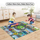 Temi Diecast Racing Cars Toy Set W/Activity Play Mat, Truck Carrier, Alloy Metal Race Model Car & Assorted Vehicle Play Set For