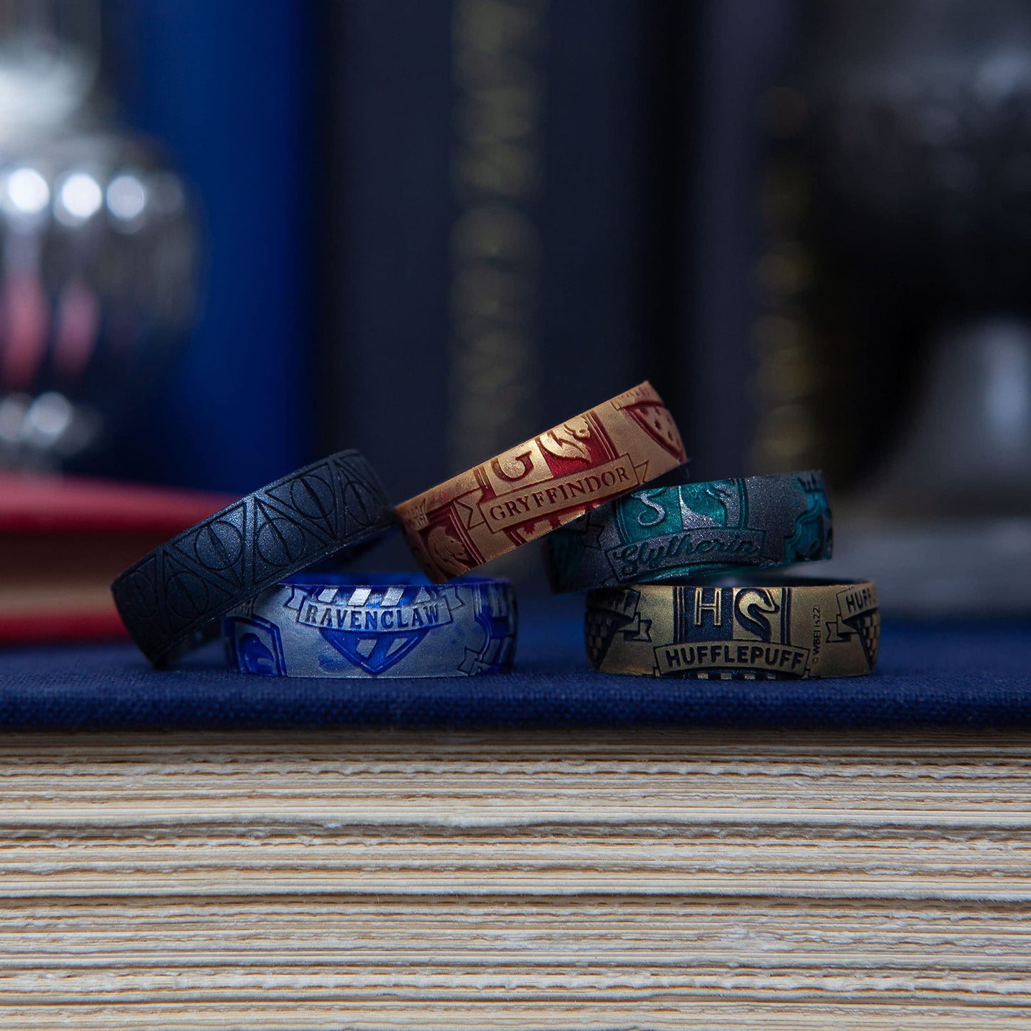 Enso Rings Wizarding World of Harry Potter Collection - Comfortable Silicone Rings - Hufflepuff - 4