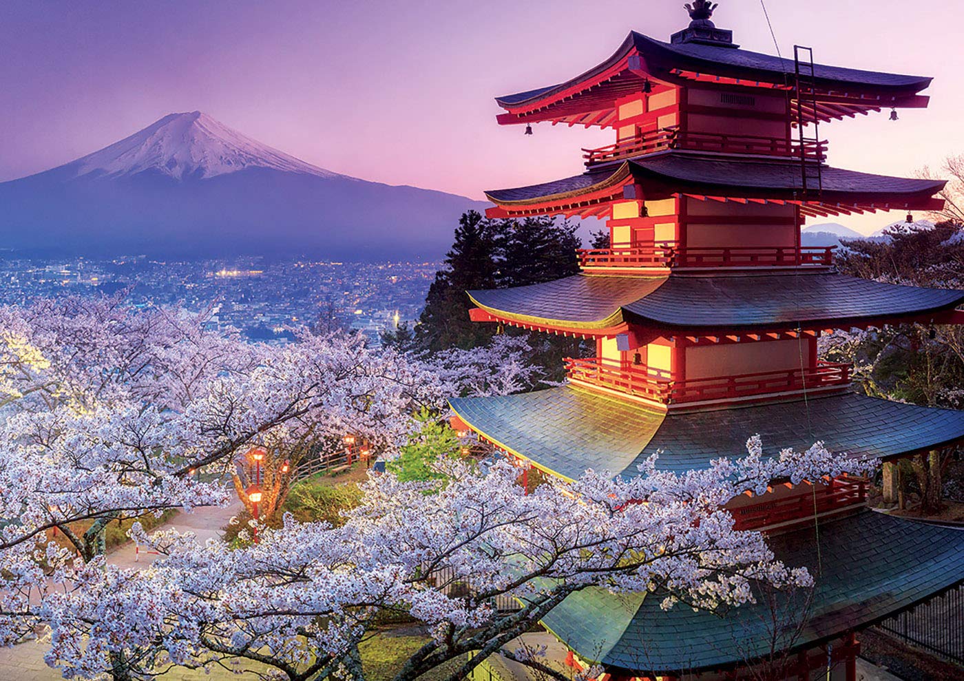 Educa Children's 2000 Mount Fuji Japan Puzzle