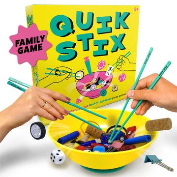 Lucky Egg Quik Stix Skill Game, Fun Family Games For Kids And Adults, 7+ Year Olds, 2-8 Players, Party Board Games For Adults & Kids, Perfect For Indoor & Outdoor Game Night, For Children & Families