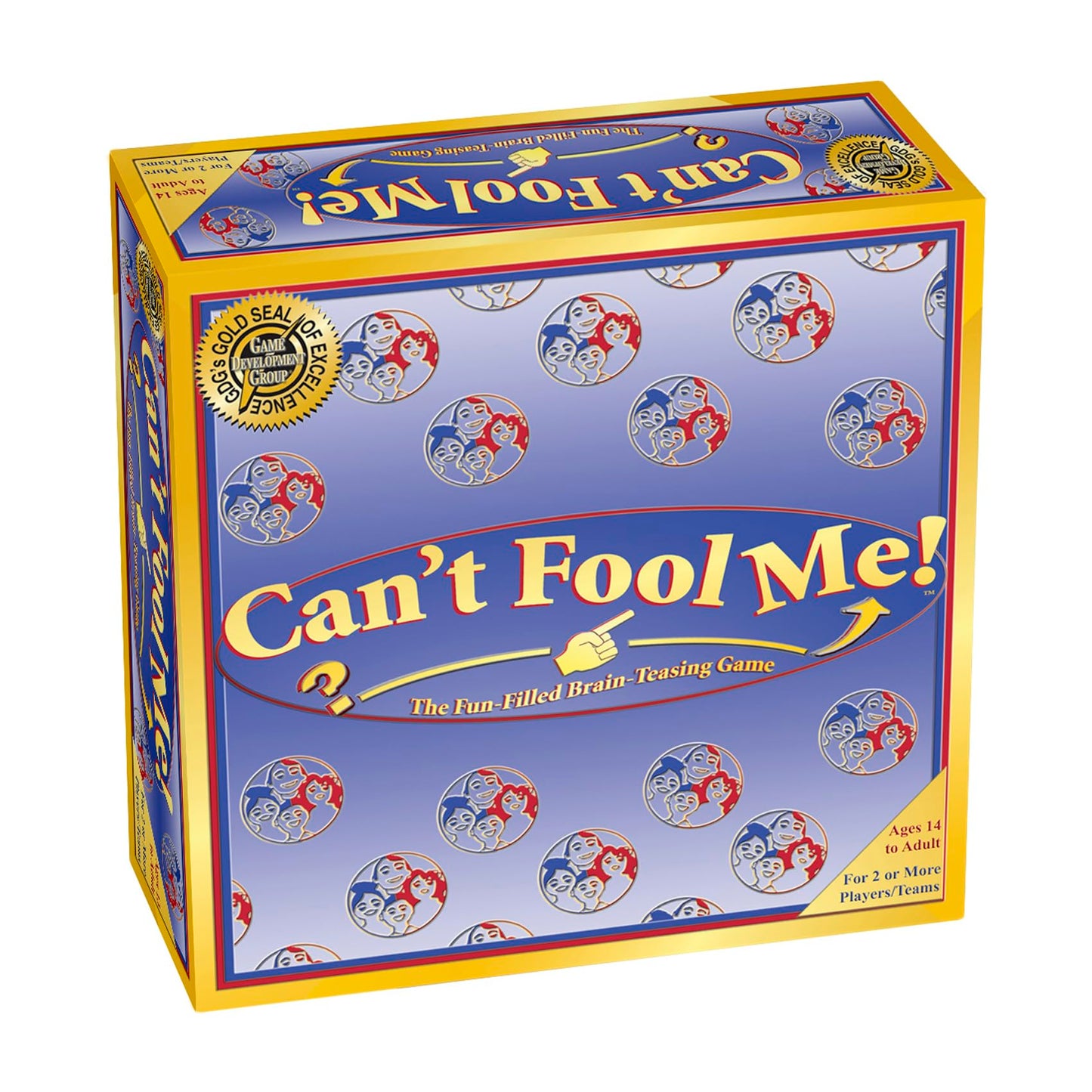Can't Fool Me - A Brain-Teasing Game Where Players Race to Solve Word Riddles - Classic Pick at Family & mature-themed Party Night