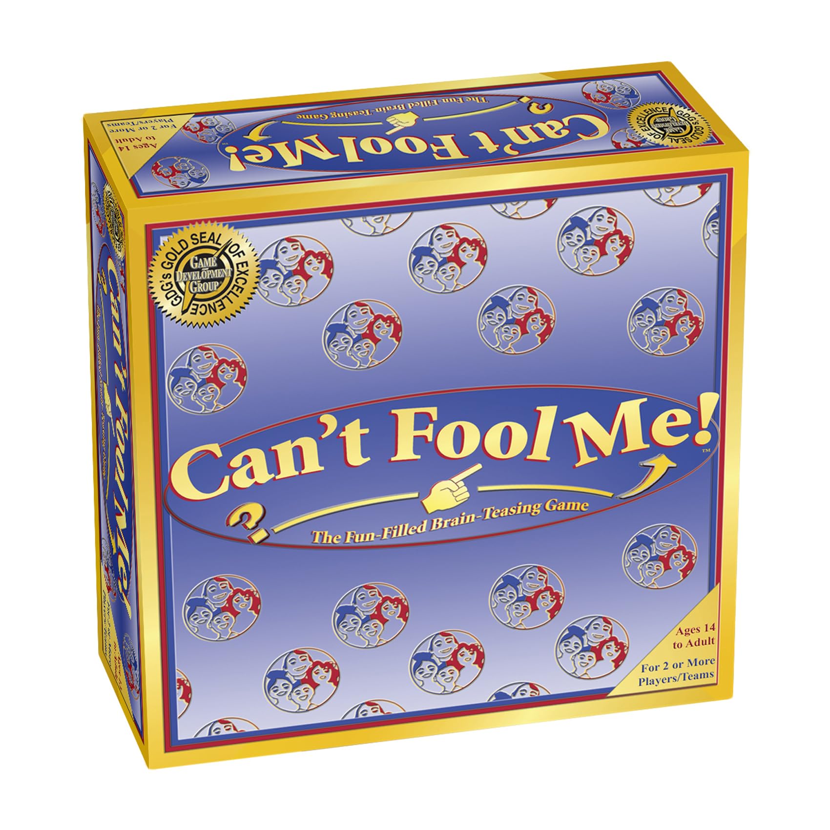 Can't Fool Me - A Brain-Teasing Game Where Players Race to Solve Word Riddles - Classic Pick at Family & mature-themed Party Night