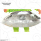 Light-Up Alien Ufo Plush Belly Babies Toddler Costume | X-Large (4-6)