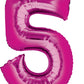 Anagram 1 X Disneys Sofia The First Fifth 5TH Happy Birthday Party Balloons Decorations Supplies