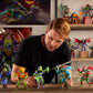 Masters Of The Universe Mattel Origins Turtles Of Grayskull Action Figure & Accessories, Leonardo Collectible Toy With 16 Joints