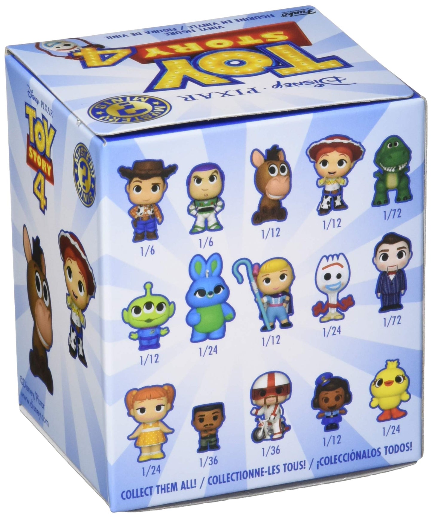 Funko Mystery Minis: Toy Story 4 (One Mystery Figure), Multicolor, One-Size