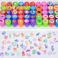 Cinrobiye 50 PCS Stampers for Kids ,Animal Car Fun Theme Self-Inking Stamp Set for Party Favors Classroom Rewards DIY Crafts Goo