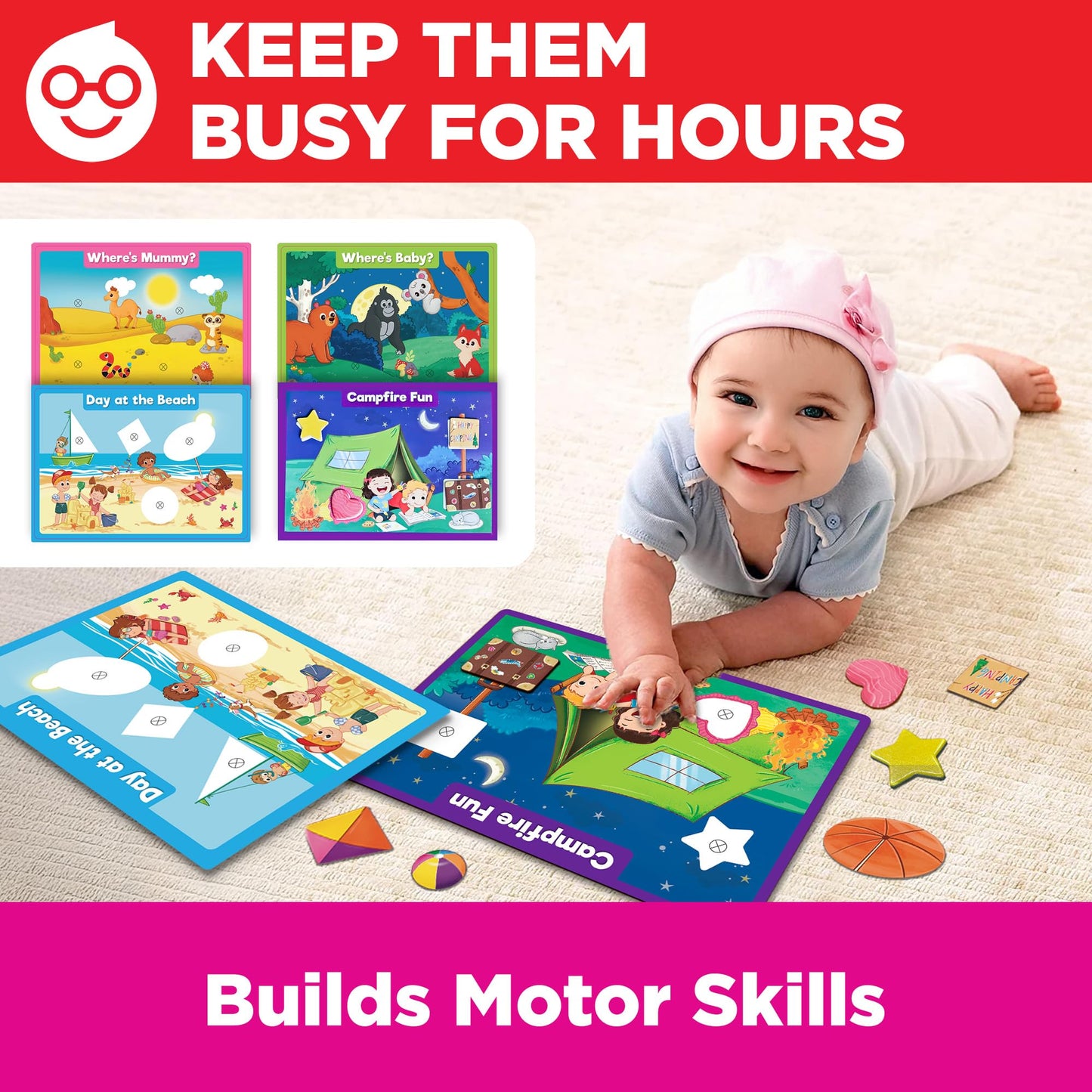 Doctor Jupiter My Big Box Of Learning | Toys For Toddlers Ages 1-2-3 | Toddler Learning & Educational Activities For 1+ Year Old