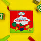 Haplap Kit  Soft Cloth Book For Babies  Crinkle Sound  Sensory Learning Toy  Montessori Tummy Time Toy  02 Years (Vegetabl
