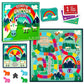 Rainbow Unicorn Rescue Board Game - Fun Cooperative Game for Kids Ages 4-8, Colorful Rainbow Design