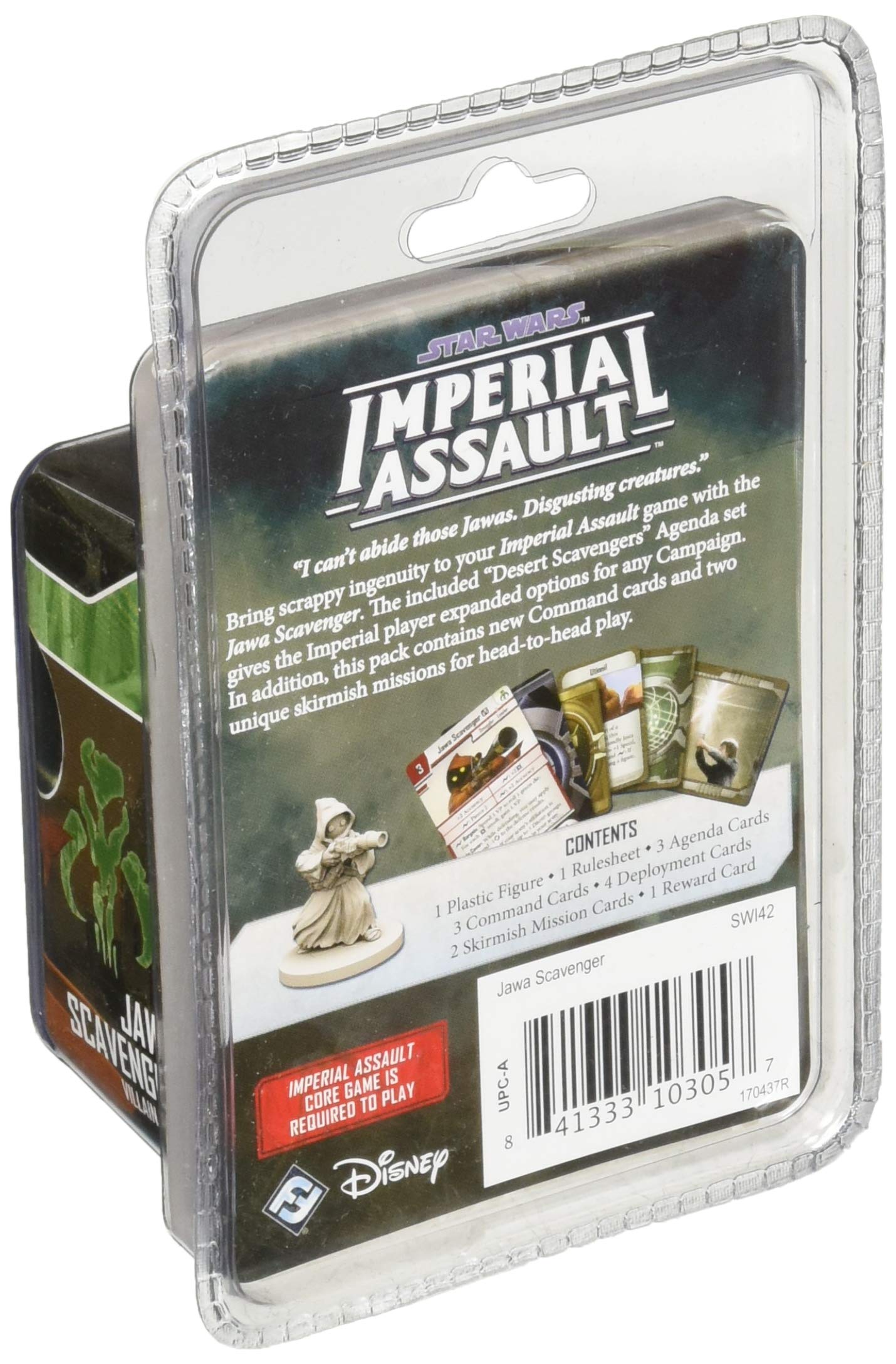 Fantasy Flight Games Star Wars Imperial Assault Jawa Scavenger Villain Pack - Multicolor, Cardboard, FFGSWI42, 1-5 Players, Ages 14+