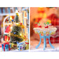 GuDoQi DIY Miniature Dollhouse Kit  Tiny House kit with Music  Miniature House Kit 1:24 Scale  Great Handmade Crafts Gift for Birthday  Christmas Night