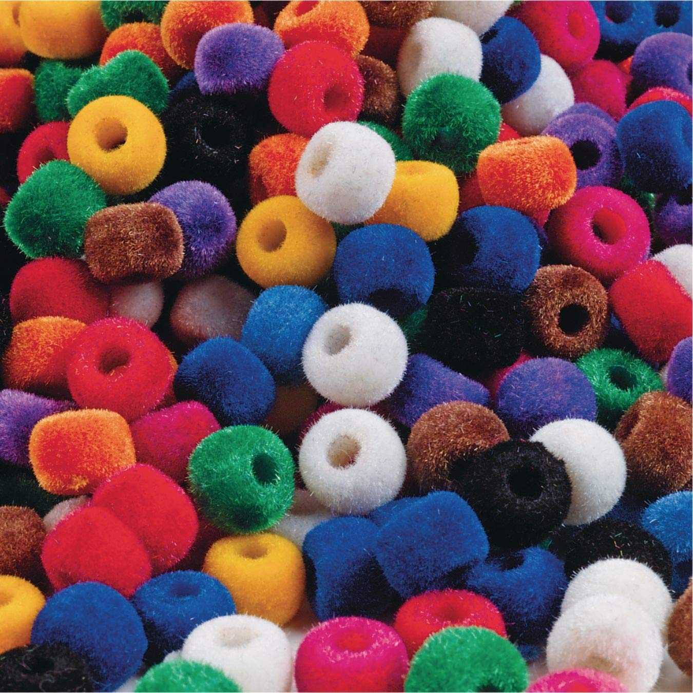 Color Splash! Pony Bead Assortment, Fuzzy