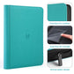 Card Binder 9 Pocket with Zipper  648 Pockets Trading Card Holder Book  enhanced PU Cover Zip Folder Binder  Side Loading Carrying Case Binder Album for TCG  MTG  Sports Cards  Game Cards (Teal)