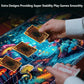 MTG Playmat Game Play Mat for MTG TCG 24 x 14 inches Cards Game Playmats Trading Card Game Stitched Play Mats Commander Deck Gaming Desk Mat Card Gameplay Mats Forest Glowing Mushroom