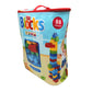 Stjoyopy 88Pcs Big Building Blocks With Blue Building Bag Educational Stem Toys Gift For Kids And Toddlers