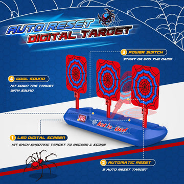 Yeriayha Shooting Toys For 3-12 Year Old Boys With Foam Dart, Shooting Game Toys Gifts For 3 4 5 6 7 8 9 10 11 Years Old Boys Ki