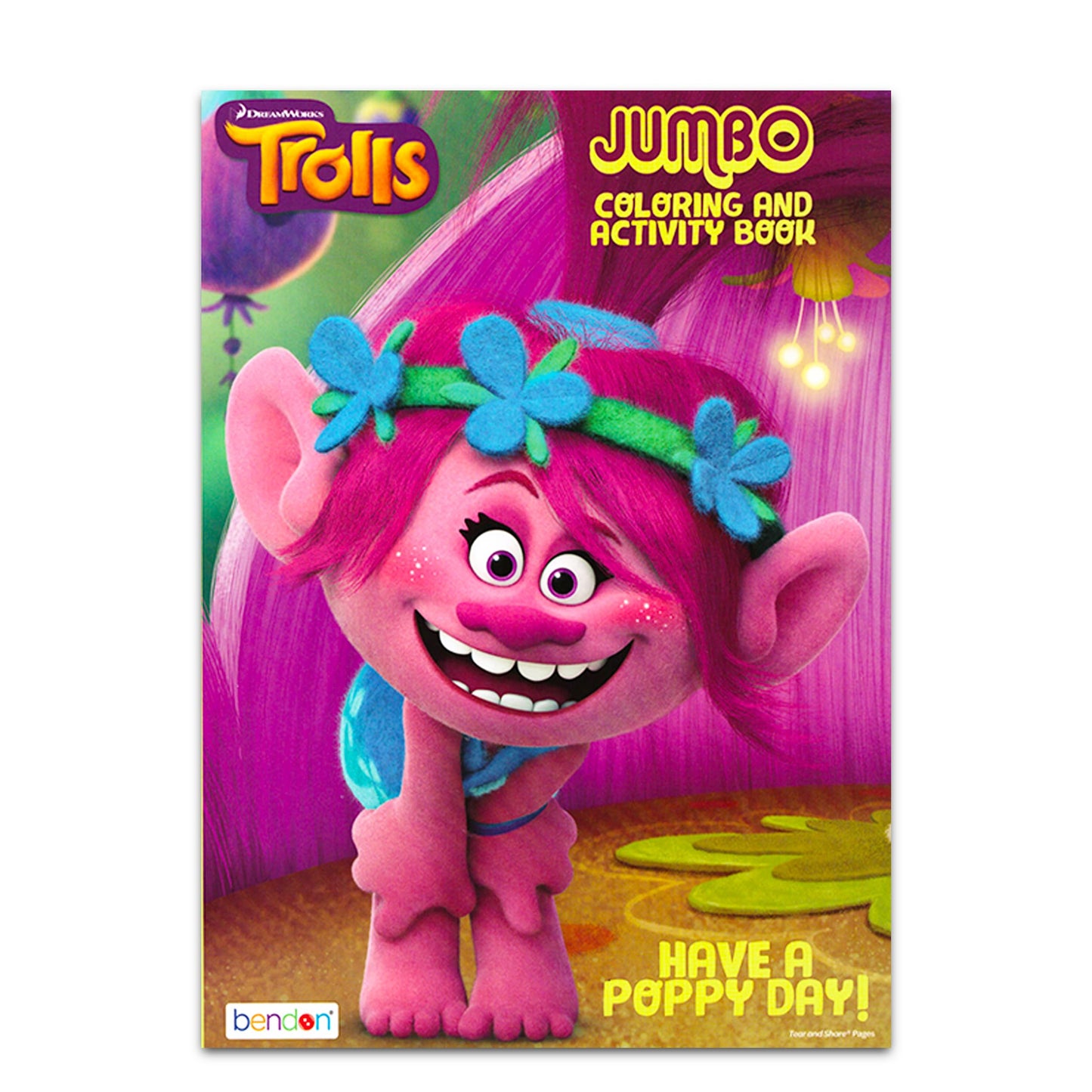 Trolls Coloring and Activity Set Bundle - Trolls Imagine Ink Coloring Book and Trolls Coloring Book with Crayons and Stickers (I