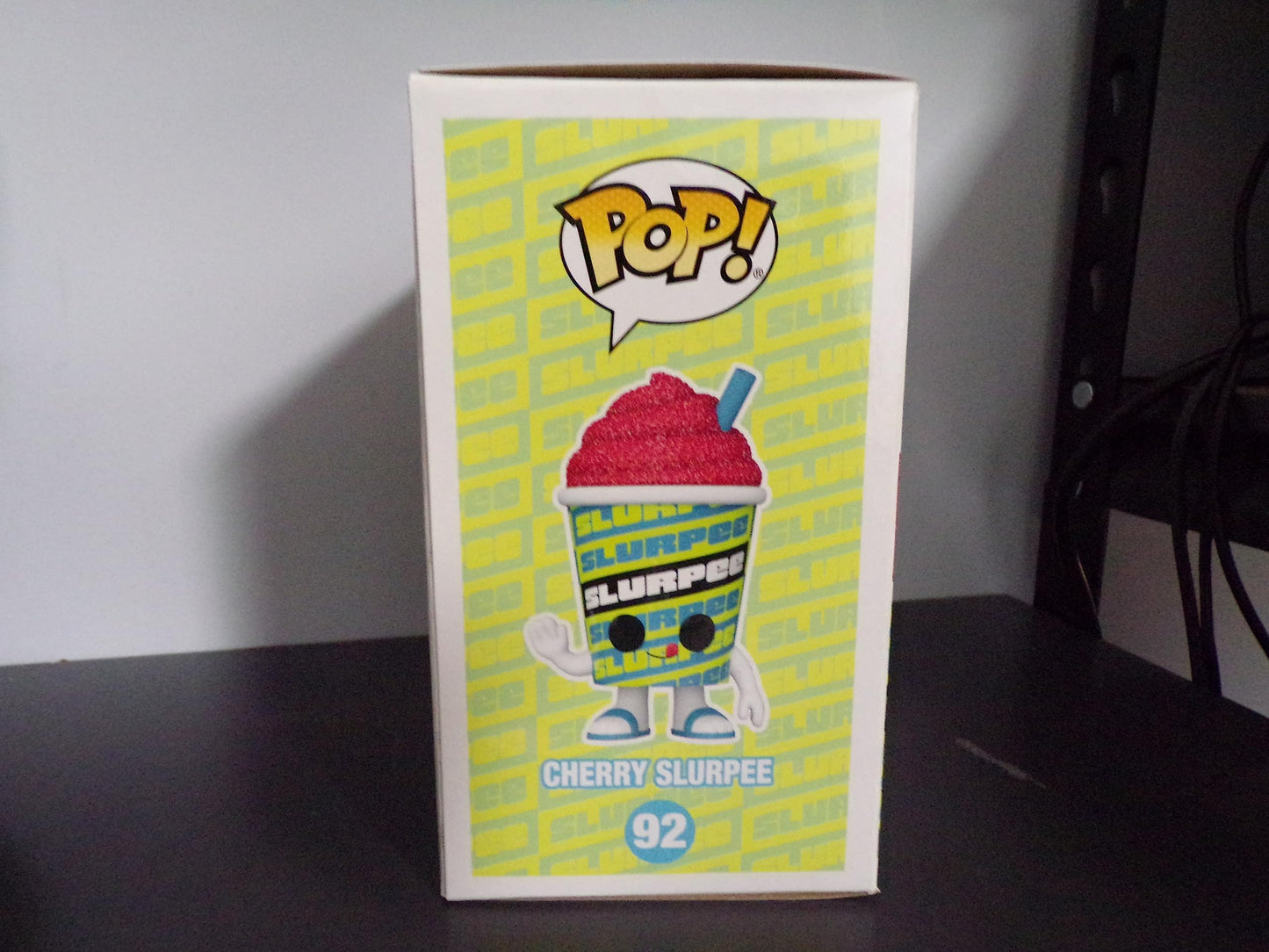Funko Pop Cherry Slurpee #92 Glitter 7 Eleven Vinyl Figure - Collectible Plastic Toy