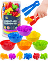 Oomloid Counting Animals Montessori Toys For 3 4 5 Years Old Boys Girls, Preschool Learning Activities Kindergarten Educational