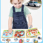 Benresive Wooden Toddler Puzzles, Montessori Toys For 1 2 3 Year Old Boys, Toys For 1 2 3 Year Old Boy Birthday Gifts, 4 Pack Ve