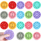 Scione Math Fidget Spinners, Sensory Fidget Toys For Kids, Math Facts Fidget Spinner Toys Christmas Stocking Stuffers Gifts, Math Game For Classroom Prizes (Add Subtract Multiplication Division)