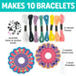Creativity for Kids Best Friends Bracelets Mini Craft Kit: Create 10 Friendship Bracelets - Bracelet Making Kit for Girls, Jewel