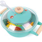 Hape Little Chef Cooking & Steam Playset | Toy Kitchen With Play Food And Accessories, For Children Ages 3+ Years