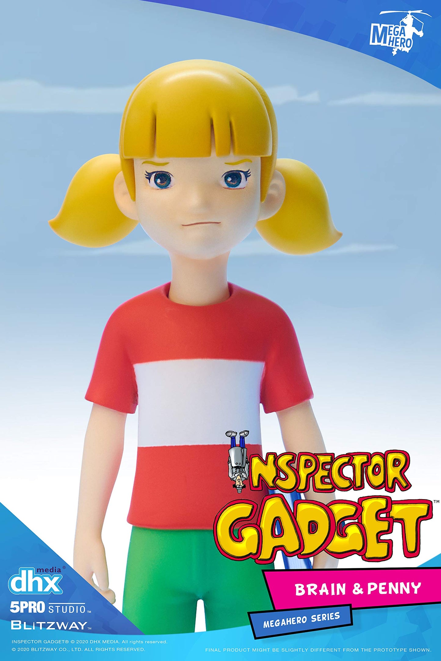 Blitzway - Inspector Gadget - Brain & Penny, 5Pro Studio Megahero Series