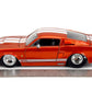 Big Time Muscle 1:24 1967 Shelby Gt-500 Die-Cast Car, Toys For Kids And Adults(Candy Orange)
