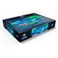 MyPuzzle Aurora Borealis Over Sea Coast  Lights at Night. Northern Lights On Lofoten Islands  Norway - enhanced 100 Piece Jigsaw Puzzle for mature-themeds