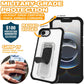 Scooch For Iphone 16E Case With Stand, Wingman 5-In-1 Kickstand Case, Military Grade Drop Protection, Pop-Out Kickstand, Grip, C